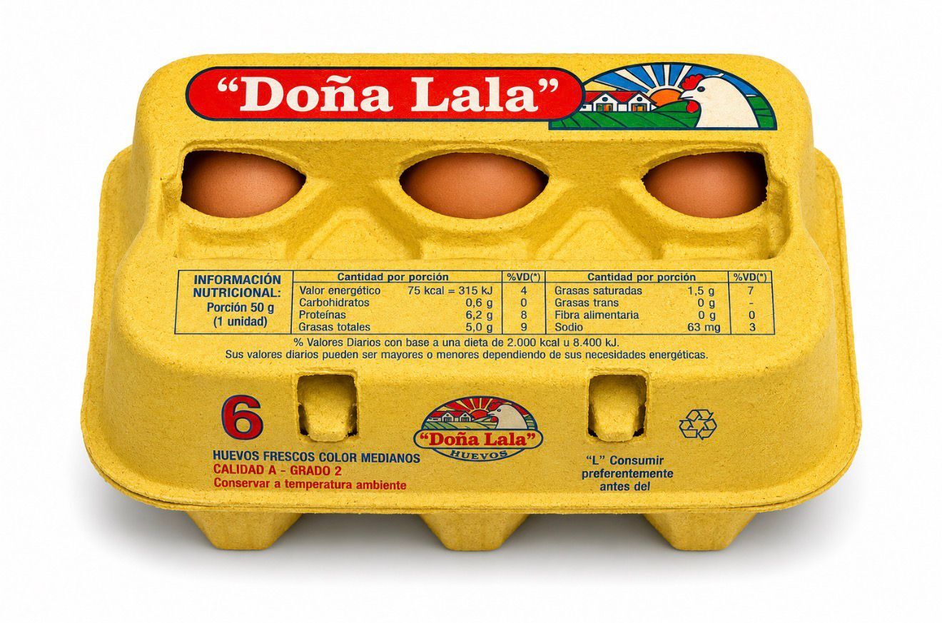 6 Huevos Color